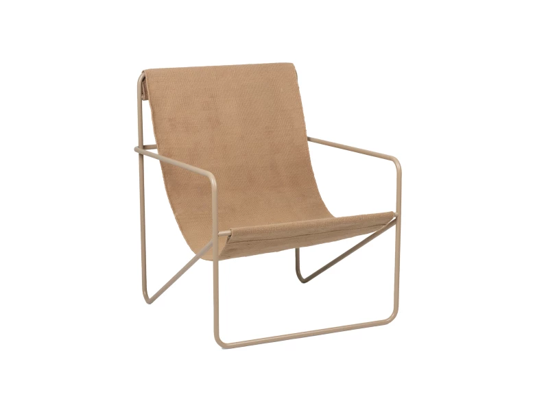 Fauteuil Desert cachemire-sable